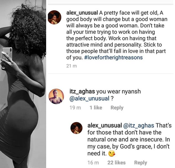 Only insecure people wear butt pad- BBNaija