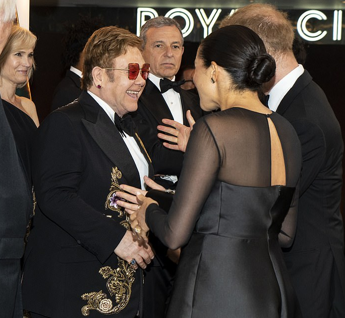 Elton John defends The Sussexes as he reveals he paid for them to fly to his mansion by private jet and made a