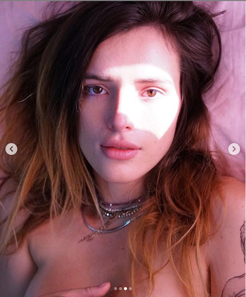  Bella Thorne reveals how she was 