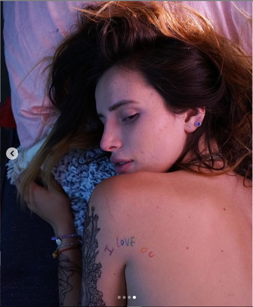  Bella Thorne reveals how she was 