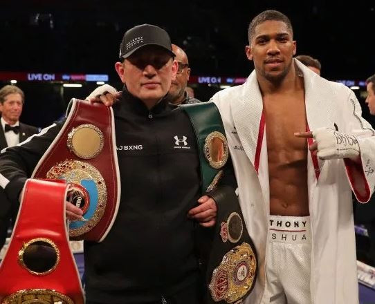 Anthony Joshua speaks on people asking him to sack his trainer ahead of Andy Ruiz rematch