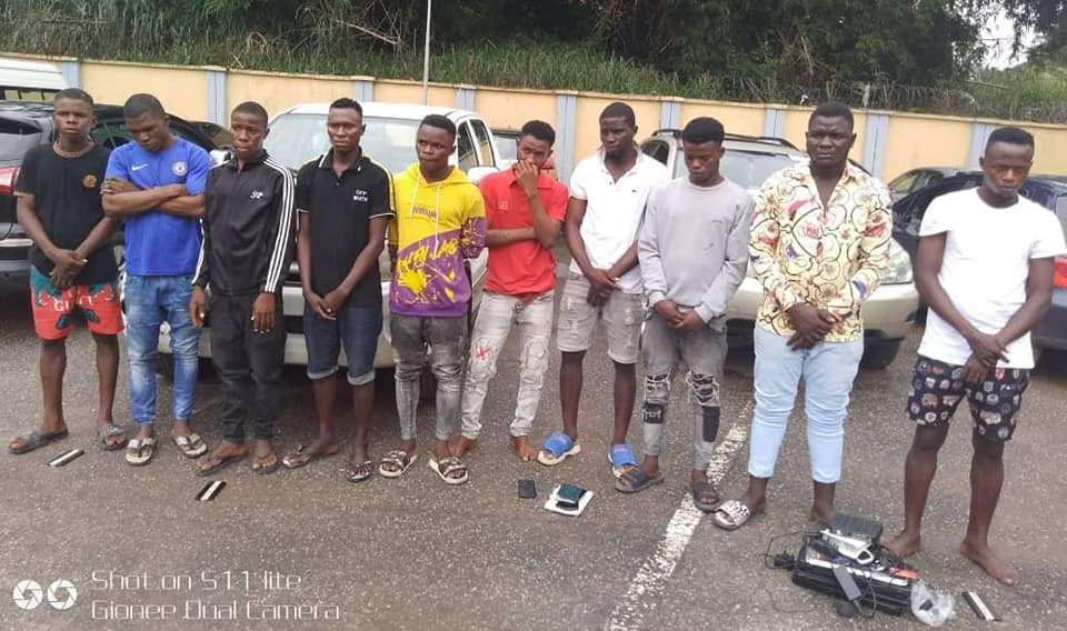 10 suspected Internet Fraudsters and their