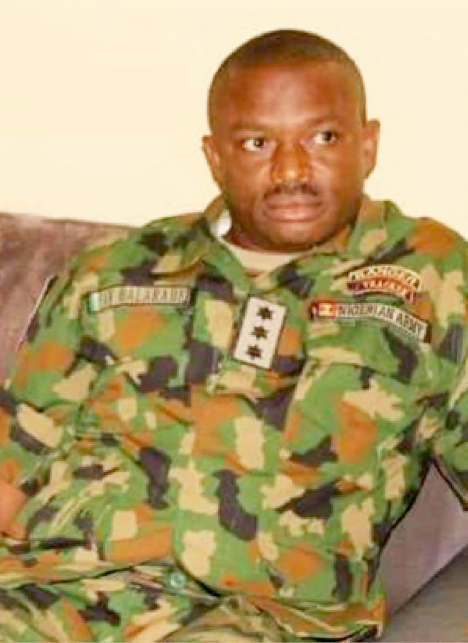 Photos of Army Captain who helped Taraba kidnap kingpin, Hamisu Wadume escape after ordering shooting of policemen 