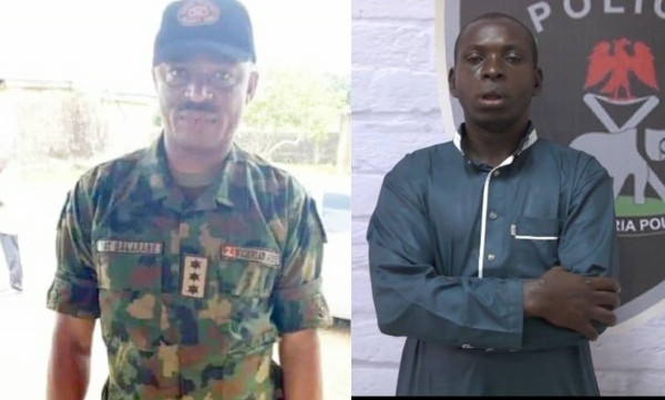 Photos of Army Captain who helped Taraba kidnap kingpin, Hamisu Wadume escape after ordering shooting of policemen