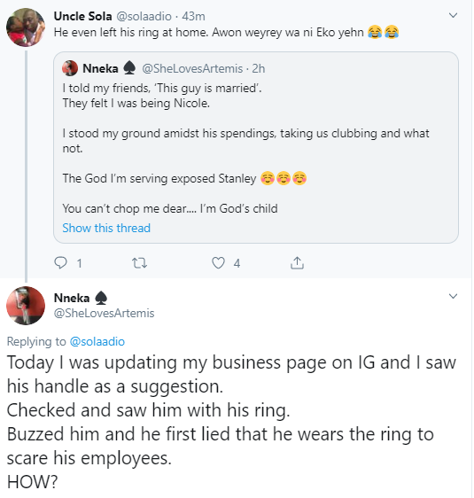 Nigerian lady exposes married man pestering her for sex and relationship
