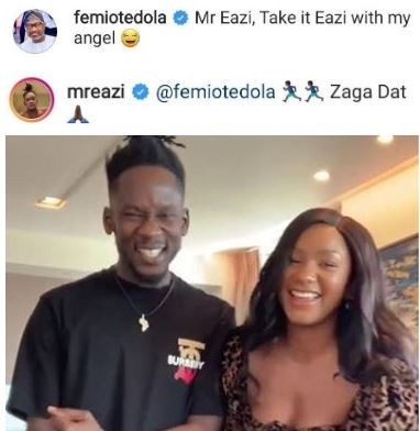 Please take it Eazi with my angel - Femi Otedola begs Mr Eazi