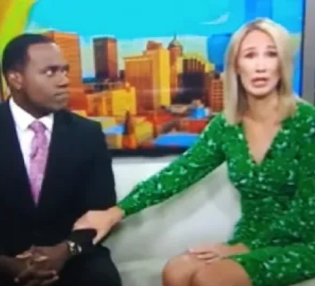 TV host cries and apologizes for saying that her black colleague looks like a gorilla on Live TV (video)