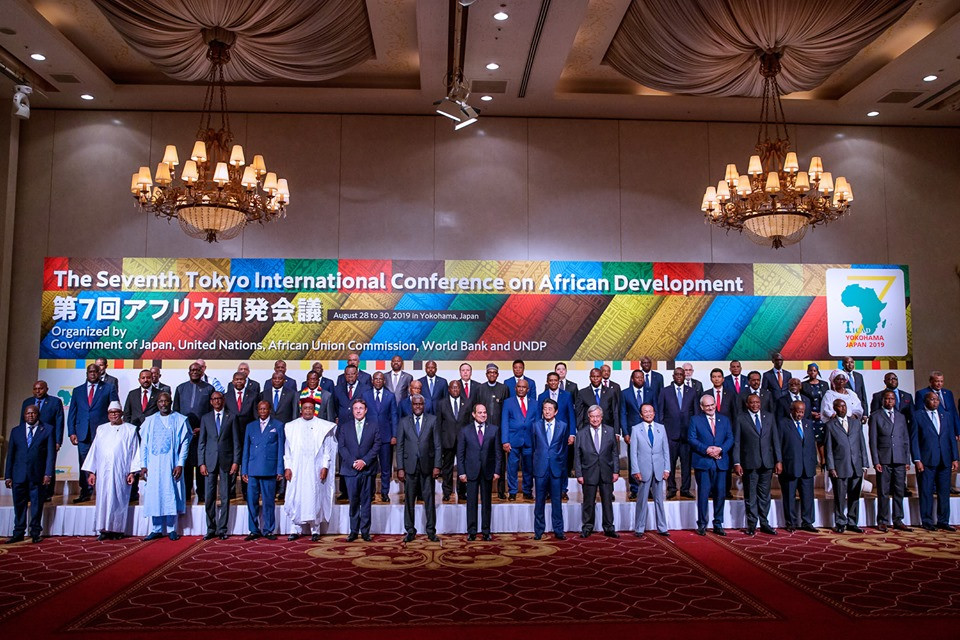 Photos: President Buhari at the opening session of the 7th Tokyo International Conference on African Development in Japan