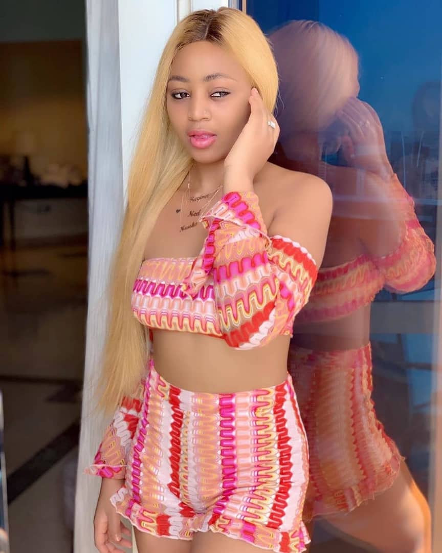 Regina Daniels shows off midriff in sexy new photos