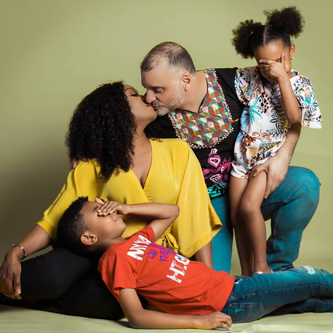 Ashionye Michelle celebrates 10th wedding anniversary with her hubby, Carl Raccah, shares new family photos