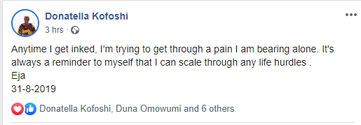 Nigerian model with tribal marks, Adetutu shows off her pubic hair