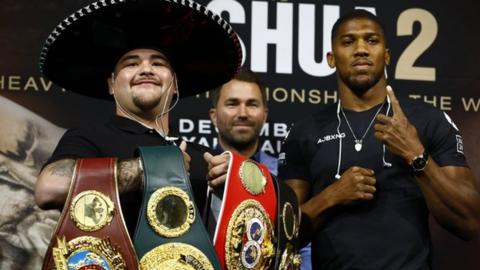 Andy Ruiz and Anthony Joshua