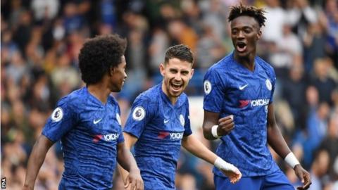 Chelsea celebrate
