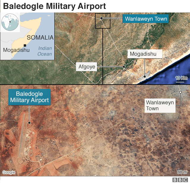 Somalia map