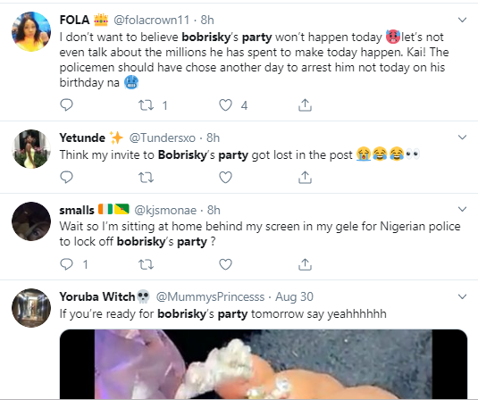 Nigerians react after Police shutdown venue of Bobrisky