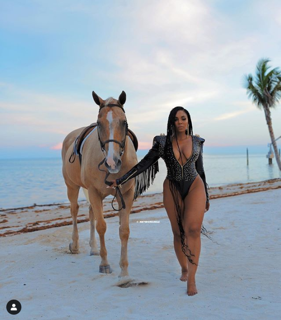 Ashanti puts her incredible body on display in new sexy photos