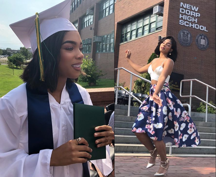 Regina Askia?s look-alike daughter graduates from High School (Photos)