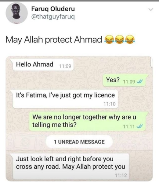 Lol, please pray for Ahmad