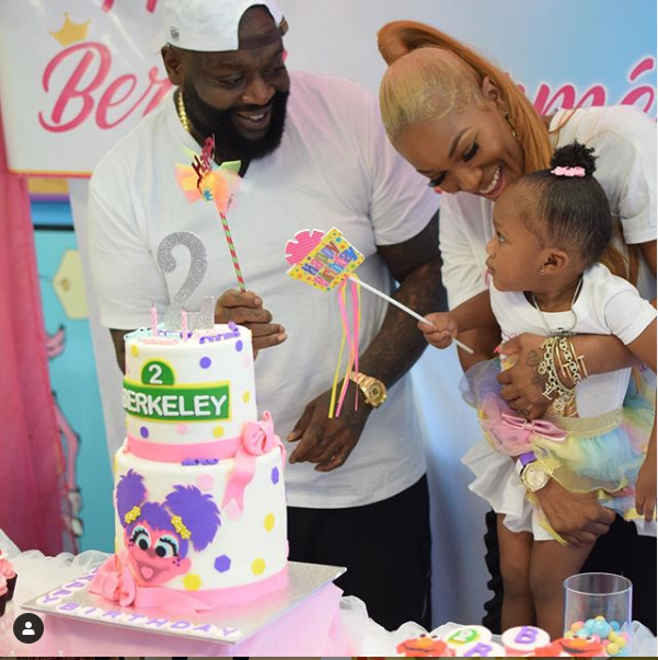 Rapper Rick Ross grabs his girlfriend Briana Camille