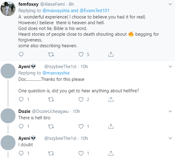 "I saw and experienced things this world is not ready to hear" Medical doctor who said he died for 45 minutes and was "brain dead" shares story