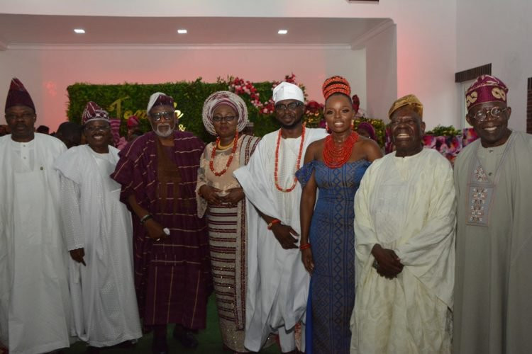 Photos:  Bola Tinubu, Bisi Akande, others at Governor Akeredolu daughter?s wedding