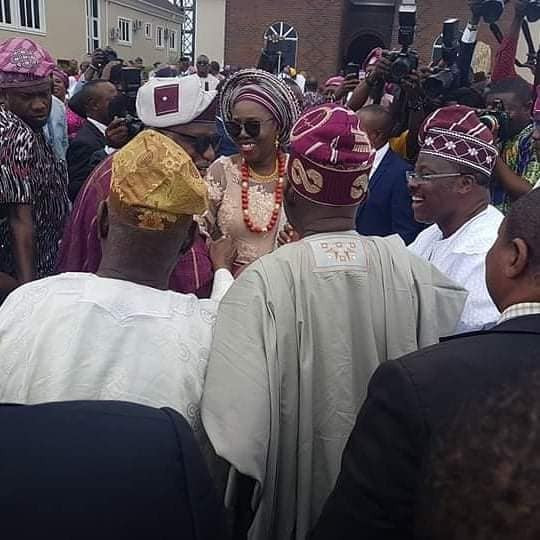 Photos:  Bola Tinubu, Bisi Akande, others at Governor Akeredolu daughter?s wedding