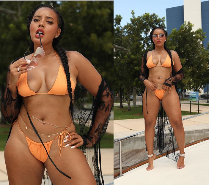 Angela Simmons flaunts her banging bikini body in new photos