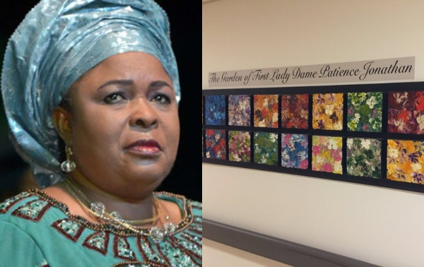 Patience Jonathan accused of being a huge donor to a Canadian hospital