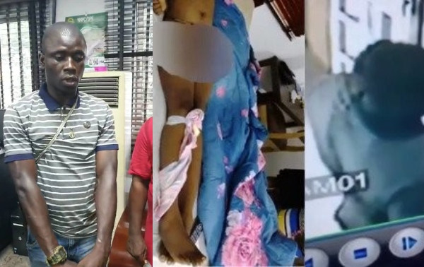 Moment Port Harcourt hotel serial killer confessed to killing girls in Rivers state and tying handkerchief on their neck and leg (video)