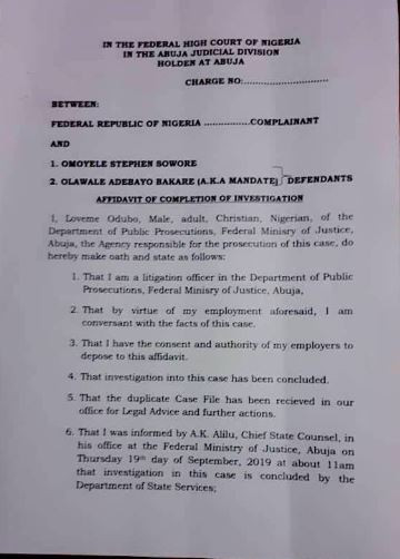 DSS files seven fresh charges against Omoyele Sowore including;