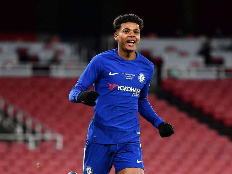 Meet Faustino Anjorin, the 17 year old Nigerian player who made history for Chelsea (photos)