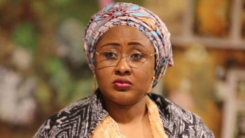 Aisha Buhari reportedly away from Aso Rock for over two months
