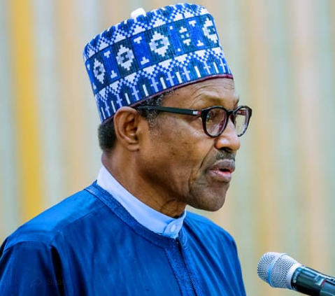 Lake Chad is shrinking, while our population is exploding - President Buhari explains why Nigeria is facing severe climate problems