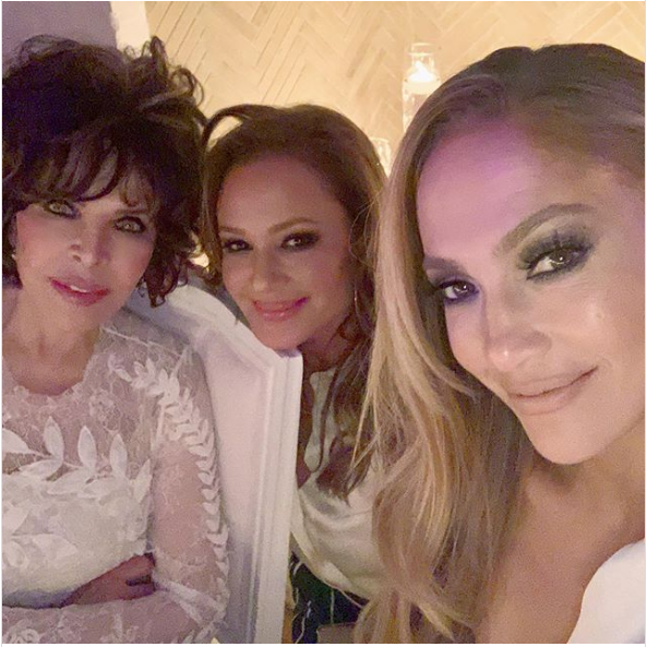 Jennifer Lopez and Alex Rodriguez throw engagement party with family and friends (Photos)
