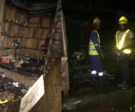 No casualties?as late night fire destroys many?shops in Lagos gas explosion