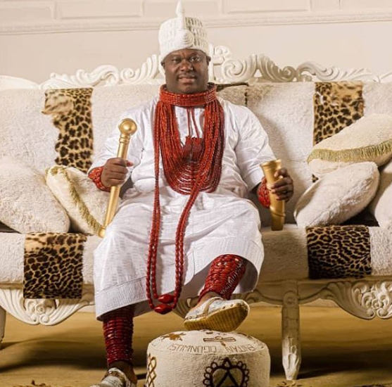 Photos: Ooni of Ife rocks?the official ceremonial outfit from time immemorial to celebrate