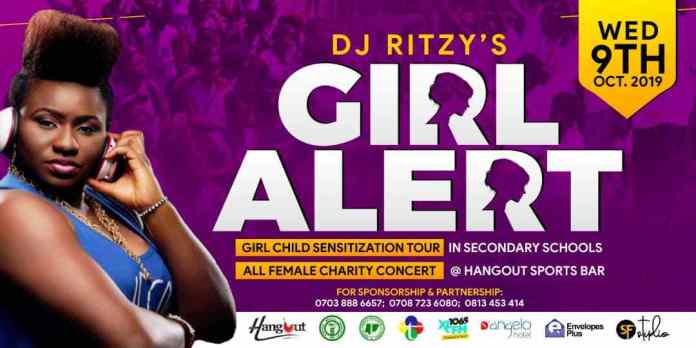 DJ Ritzy To Embark On Girl Alert Project