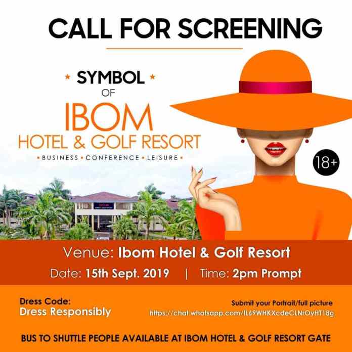 Ibom Hotel Is Scouting For A Brand Ambassador #FaceofIbomHotel