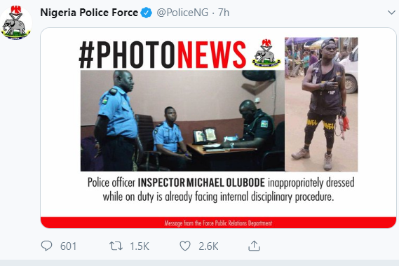SARS officer facing disciplinary panel for dressing inappropriately while on duty