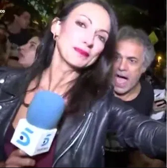 Reporter breaks down in tears as she