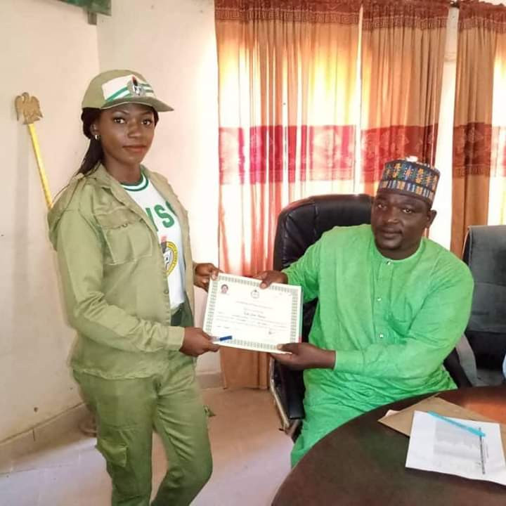 Youngest Commissioner-nominee Joana Nnazua Kolo, 26, rounds up her NYSC programme in Jigawa (photos)