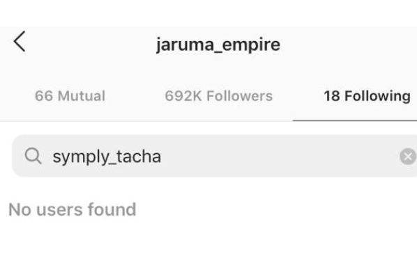More Drama: Tacha and Jaruma un-follow each-other on Instagram