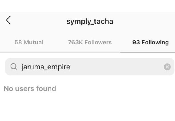 More Drama: Tacha and Jaruma un-follow each-other on Instagram
