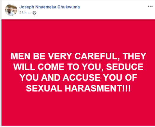 UNN lecturer and Pastor says #Sexforgrades documentary was doctored 