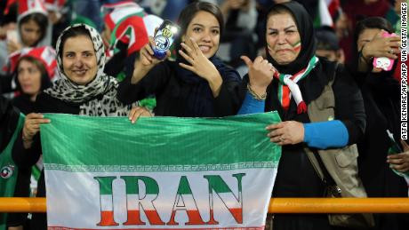 Iranian women finally enter football stadium for first time in 40 years; watch their team beat Cambodia 14-0 (photos)