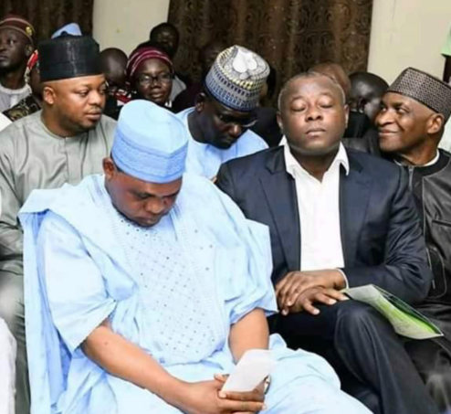 Kogi PDP?Guber candidate, Musa Wada spotted sleeping at a public event?(Photos)