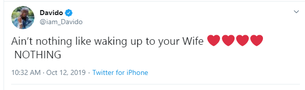 Davido shares what it feels like having a wife. And Teddy A agrees