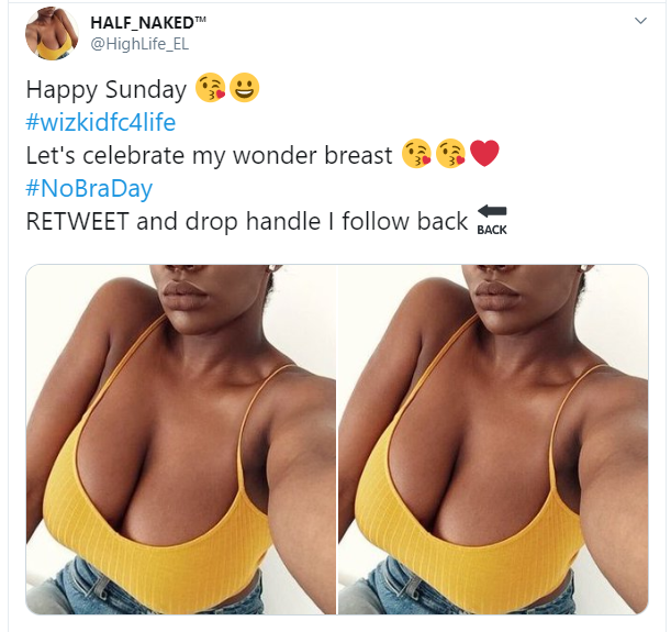  #No Bra Day: Women showcase their boobs as they go bra-free?(Photos)