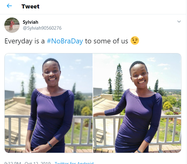  #No Bra Day: Women showcase their boobs as they go bra-free?(Photos)