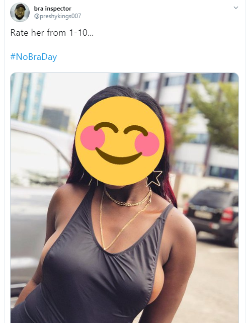  #No Bra Day: Women showcase their boobs as they go bra-free?(Photos)
